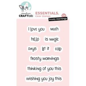 CCL-ES-STAMP813 - CCL Clear Stamp Frosty Mornings Essentials nr.813