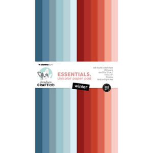 CCL-ES-UPP306 - CCL Unicolor Paper Pad Winter Essentials nr.306