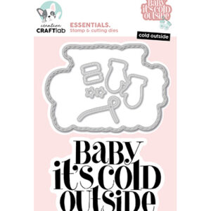 CCL-ES-SCD94 - CCL Stamp and Cutting Dies Cold Outside Essentials nr.94