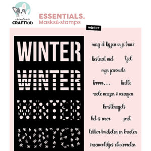CCL-ES-MST10 - CCL Mask and Stamp Winter Essentials nr.10