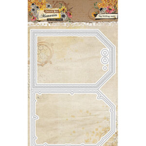 HE-SB-CD958 - HE Cutting dies Tag Folding Card Sweet Bee Memories nr.958
