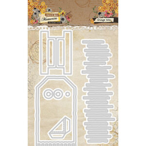 HE-SB-CD959 - HE Cutting dies Grunge Bits Sweet Bee Memories nr.959