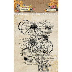 HE-SB-STAMP792 - HE Clear Stamp Echinacea Sweet Bee Memories nr.792