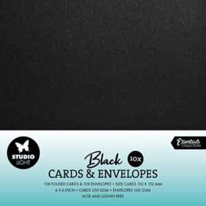 SL-CO-CE11 - SL Cards & Envelopes Black Consumables nr.11
