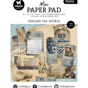 SL-ES-DPP304 - SL Mini Paper Pad Explore the World Essentials nr.304