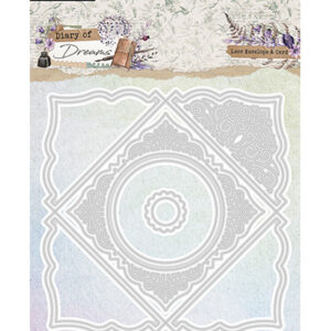 SL-DD-CD977 - SL Cutting Die Lace Envelope Diary of Dreams nr.977
