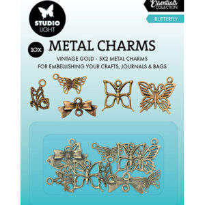 SL-CO-CHARM02 - SL Metal Charms Butterfly Consumables nr.02