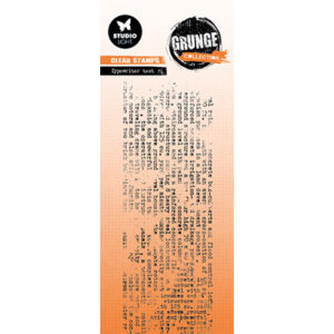 SL-GR-STAMP824 - SL Clear Stamp Typewriter Tekst Grunge Collection nr.824