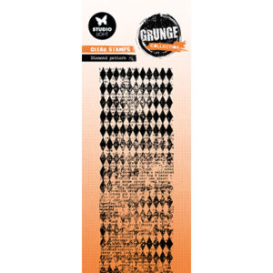 SL-GR-STAMP825 - SL Clear Stamp Diamond Pattern Grunge Collection nr.825