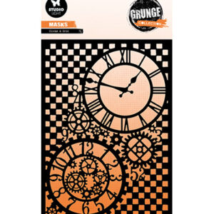 SL-GR-MASK334 - SL Mask Paper Elements Grunge Collection nr.334