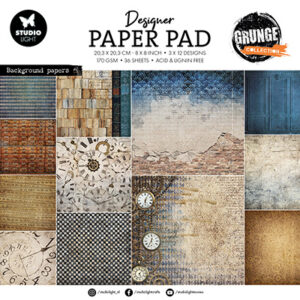 SL-GR-DPP313 - SL Design Paper Pad Background Grunge Collection nr.313