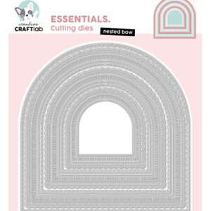 CCL-ES-CD991 - CCL Cutting Die Nested Bow Essentials nr.991