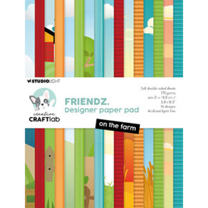 CCL-FR-DPP308 - CCL Design Paper Pad On the Farm Friendz nr.308