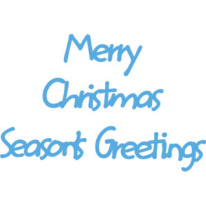 LR0225 Marianne Design *Creatables Merry Christmas,Seasons Greetings