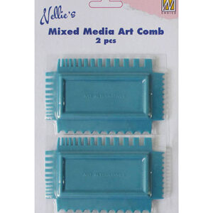 Mixed media 2 Art combs, ass kammen