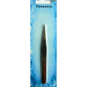 Tweezers straight, sharp point TS-12