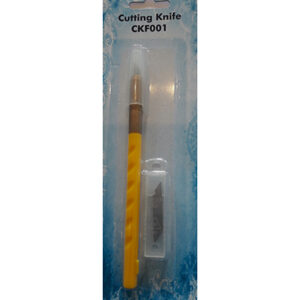 Cutting knife with 5 spareblades