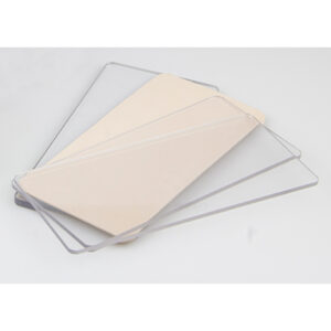 Transparent plate Touros-mini 165x78x5mm