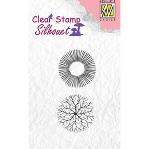 Silhouette clear stamps Flowers-17