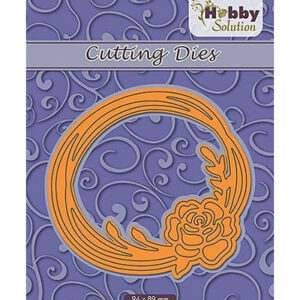 Hobby Solution Dies Rose in strangled circles