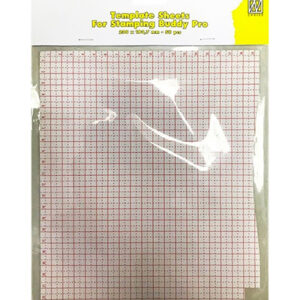 Template sheets 50 pcs/bloc 230x193,7mm for Stampingbuddy-Pro