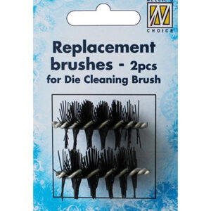 Spare Brushes for Die Cleaning Brush 2pcs