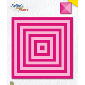 Multi Frame Dies XL-Die Square straight corners