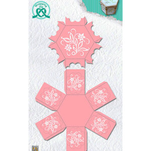 Gift box-6 Hexagonal box with lid