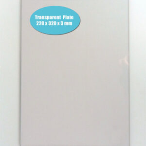 Transparent spare plate for PowerBoss