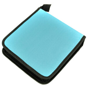 Storage case, blue cover, for clear stamps