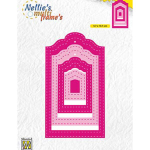 Multi Frame Dies Stiched Tags