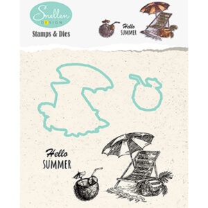 Holiday diecut & clearstamp set Chair