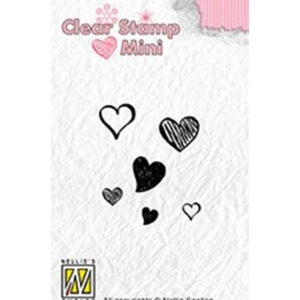 Clear Stamps Mini, Hearts