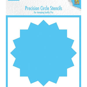 Precision Circle Stencils, 16-point circle (for stampingbuddy-pro)