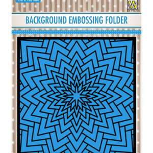 95067 - Nellie's Choice Background embossing Folders Big star