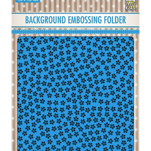 95070 - Nellie's Choice Background embossing Folders Little flowers