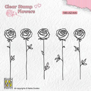 Clear stamps Flowers Roses