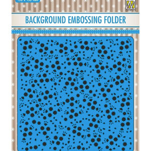 95176 - Nellie's Choice Background embossing folders Flowers