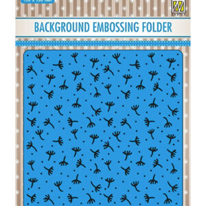 95179 - Nellie's Choice Background embossing folders Fluff