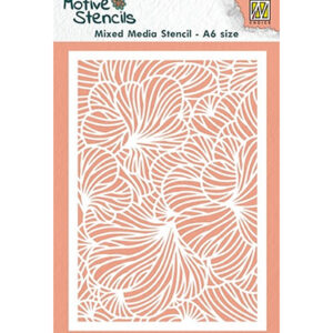 Mixed Media Stencils, Leaves