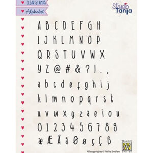 Clear Stamps, Alphabet Javi