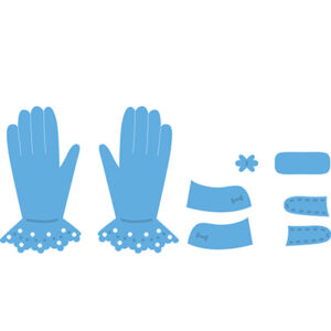 LR0336 Marianne Design Creatable Tiny's Gloves
