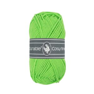 Durable Cosy Fine bol 50 gram Neon Green