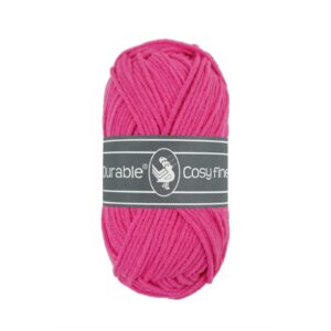 Durable Cosy Fine bol 50 gram Neon Pink