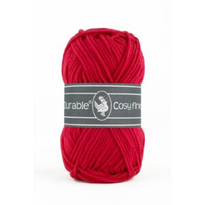 Durable Cosy Fine bol 50 gram Deep Red