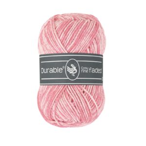 Durable Cosy Fine Faded bol 50 gram Flamingo Pink