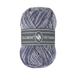Durable Cosy Fine Faded bol 50 gram Navy