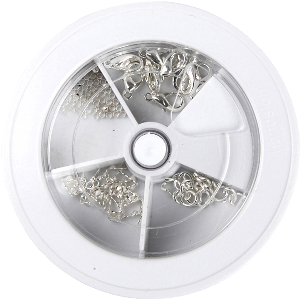 100245 Creativ Company Sieraden starterset verzilverd