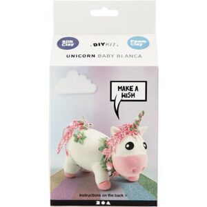 100752 Silk Clay Funny Friends unicorn roze