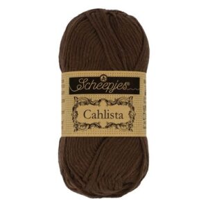 Scheepjes Cahlista 162 Black Coffee